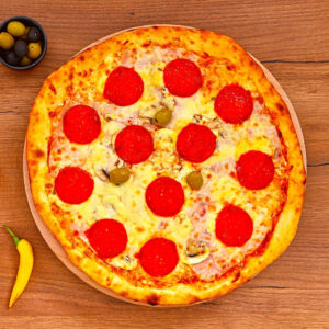 Pepperoni pizza