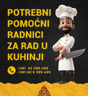 Fratelli Pizza – potrebni pomoćni radnici za rad u kuhinji
