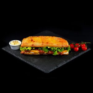 Omlet slanina u lepinji